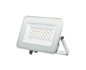 Прожектор светодиодный Jazzway PFL- 30W RGB WH IP65 Светодиодные прожекторы светодиодные led светильники в Москве