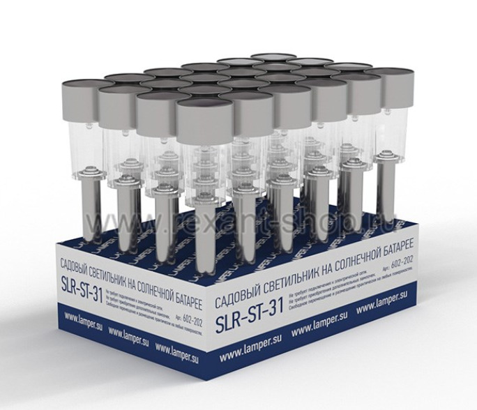 Светильник садово-парковый REXANT LAMPER SLR-ST-31 на солнечной батарее 602-202 Светильники с солнечной батареей Sveto Element 3 Светильник садово-парковый REXANT LAMPER SLR-ST-31 на солнечной батарее 602-202 Светильники с солнечной батареей светодиодные led светильники в Москве 3