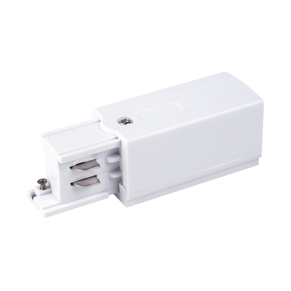 Elektrostandard TRP-1-3-L-WH / Ввод питания левый для трехфазного шинопровода (белый) Светильники на трехфазный шинопровод Sveto Element 3 Elektrostandard TRP-1-3-L-WH / Ввод питания левый для трехфазного шинопровода (белый) Светильники на трехфазный шинопровод светодиодные led светильники в Москве 3