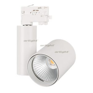 Светильник LGD-SHOP-4TR-R100-40W Day4000 (WH, 24 deg, 230V, DALI) (Arlight, IP20 Металл, 5 лет) Светильники на трехфазный шинопровод светодиодные led светильники в Москве