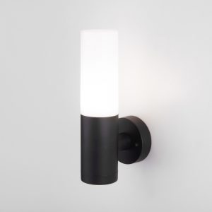 Elektrostandard 1418 TECHNO чёрный Светильники садово-парковые настенные светодиодные led светильники в Москве