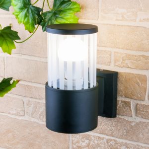 Elektrostandard 1410 TECHNO чёрный Светильники садово-парковые настенные светодиодные led светильники в Москве