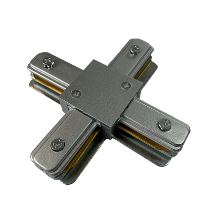 Коннектор серый X -образный Jazzway PTR CX-GR Светильники на трехфазный шинопровод Sveto Element 3 Коннектор серый X -образный Jazzway PTR CX-GR Светильники на трехфазный шинопровод светодиодные led светильники в Москве 3