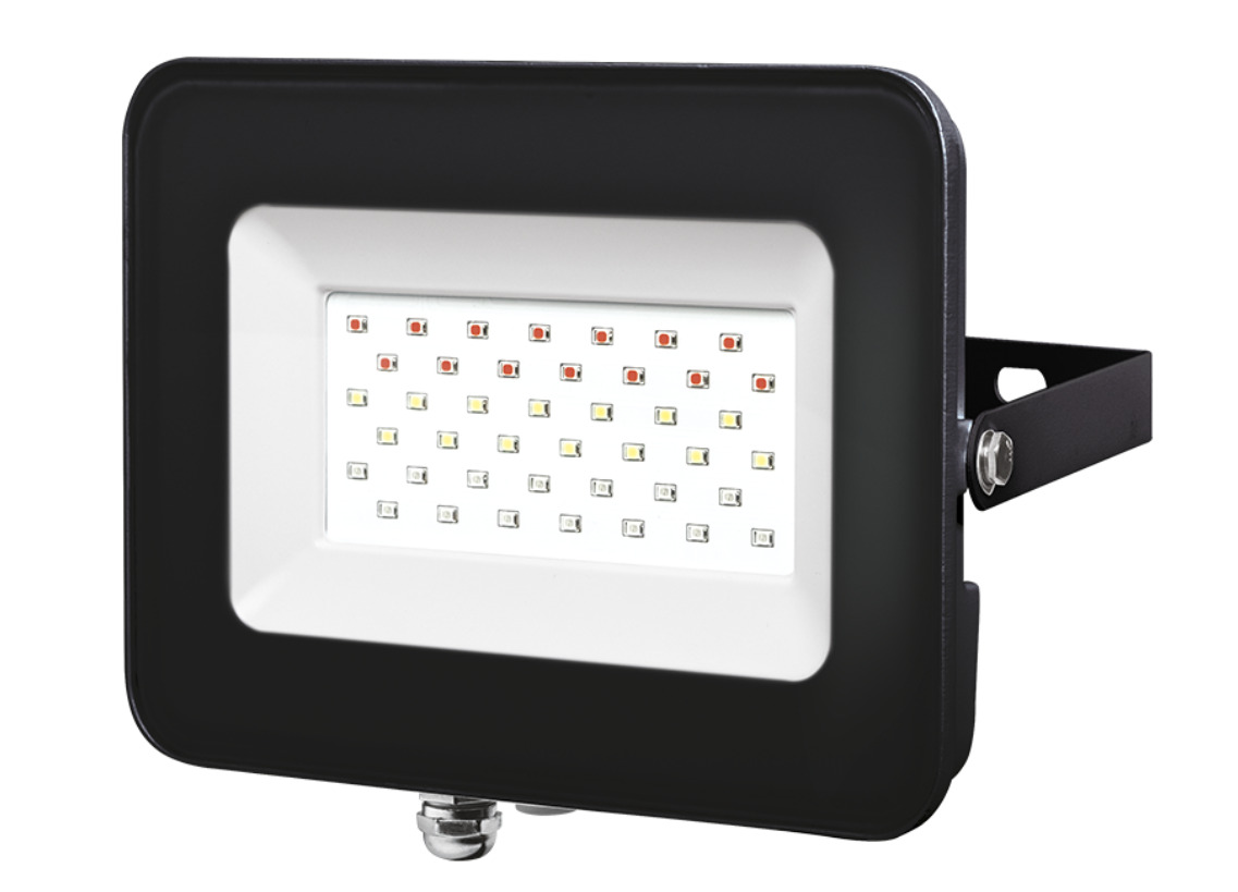 Прожектор светодиодный Jazzway 30Вт RGB IP65 235х187х28 черный PFL Светодиодные прожекторы Sveto Element 3 Прожектор светодиодный Jazzway 30Вт RGB IP65 235х187х28 черный PFL Светодиодные прожекторы светодиодные led светильники в Москве 3