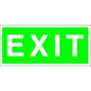 Белый свет BS Знак безопасности BL-3015.E25 «EXIT» Наклейки к аварийным светильникам Sveto Element 3 Белый свет BS Знак безопасности BL-3015.E25 «EXIT» Наклейки к аварийным светильникам светодиодные led светильники в Москве 3