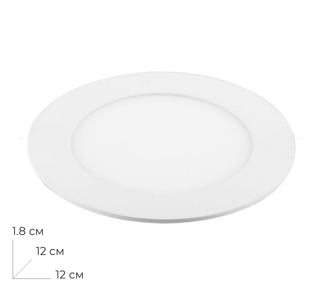 Светильник светодиодный Feron 6Вт 4000K 480Lm 120*120*18/AL500 встраиваемый белый LED потолочные Down light Sveto Element 3 Светильник светодиодный Feron 6Вт 4000K 480Lm 120*120*18/AL500 встраиваемый белый LED потолочные Down light светодиодные led светильники в Москве 3