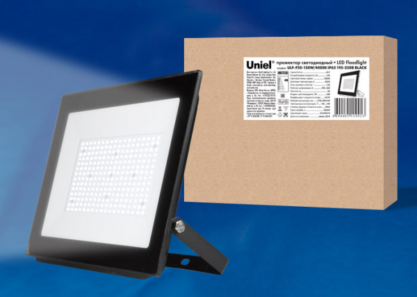 ULF-F20-150W/4000K IP65 195-250В BLACK Прожектор светодиодный. Белый свет (4000K). Корпус черный. TM Uniel. Светодиодные прожекторы Sveto Element 3 ULF-F20-150W/4000K IP65 195-250В BLACK Прожектор светодиодный. Белый свет (4000K). Корпус черный. TM Uniel. Светодиодные прожекторы светодиодные led светильники в Москве 3