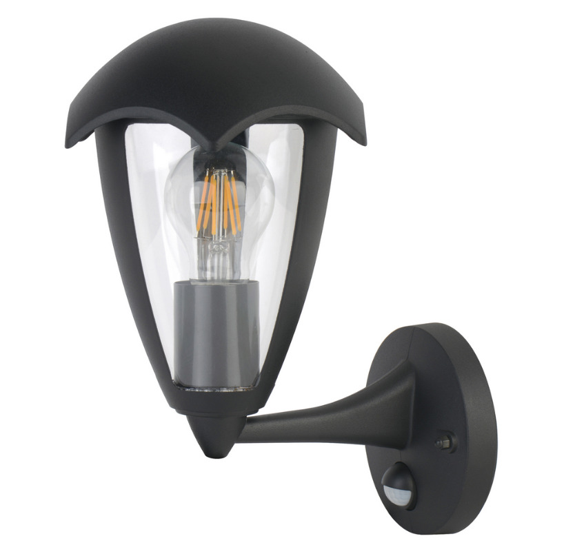 Светильник садово-парковый Uniel UUL-S81A 60W/E27 SENSOR IP54 BLACK под лампу Е27, с датчиком движения. черный Светильники садово-парковые торшерные Sveto Element 3 Светильник садово-парковый Uniel UUL-S81A 60W/E27 SENSOR IP54 BLACK под лампу Е27, с датчиком движения. черный Светильники садово-парковые торшерные светодиодные led светильники в Москве 3