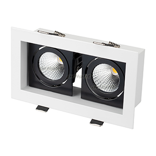 Светильник Arlight CL-KARDAN-S180x102-2x9W Warm (WH-BK, 38 deg) Светильники поворотные Sveto Element 3 Светильник Arlight CL-KARDAN-S180x102-2x9W Warm (WH-BK, 38 deg) Светильники поворотные светодиодные led светильники в Москве 3