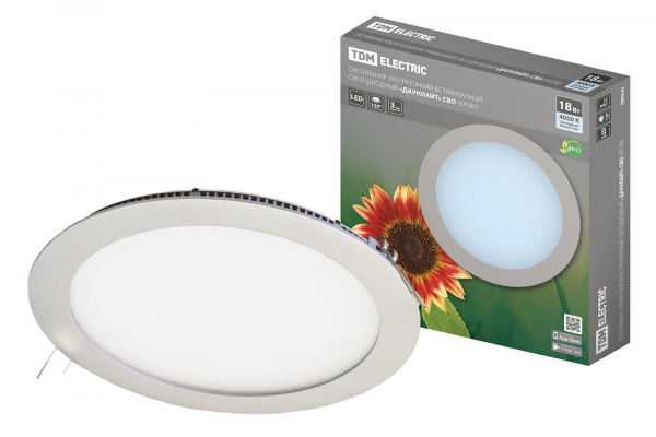 Светильник светодиодный TDM СВО 18Вт 4000К Led даунлайт хром LED потолочные Down light Sveto Element 3 Светильник светодиодный TDM СВО 18Вт 4000К Led даунлайт хром LED потолочные Down light светодиодные led светильники в Москве 3