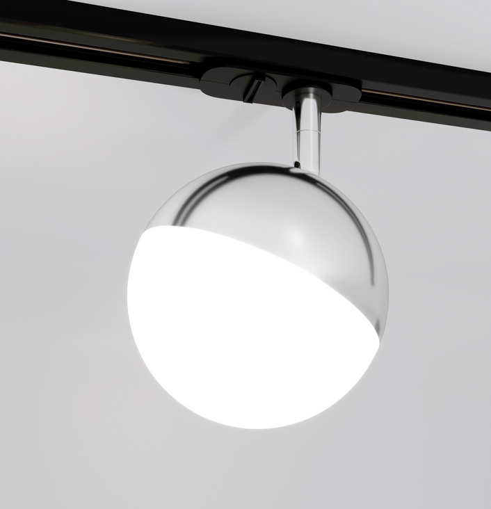 Светильник светодиодный Elektrostandard Glob GX53 Хром (MRL 1015) однофазный Светильники на трехфазный шинопровод Sveto Element 3 Светильник светодиодный Elektrostandard Glob GX53 Хром (MRL 1015) однофазный Светильники на трехфазный шинопровод светодиодные led светильники в Москве 3