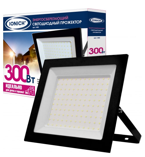 IONICH 20Вт 6500К 27000Лм IP65 366х275х45 черный /IFLSLED-DOB-300-865-BL-IP65 Светодиодные прожекторы Sveto Element 3 IONICH 20Вт 6500К 27000Лм IP65 366х275х45 черный /IFLSLED-DOB-300-865-BL-IP65 Светодиодные прожекторы светодиодные led светильники в Москве 3