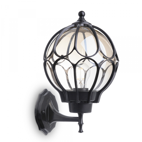 FERON PL3801 60W 230V E27 220*260*380мм черный (на стену вверх) Светильники садово-парковые подвесные Sveto Element 3 FERON PL3801 60W 230V E27 220*260*380мм черный (на стену вверх) Светильники садово-парковые подвесные светодиодные led светильники в Москве 3